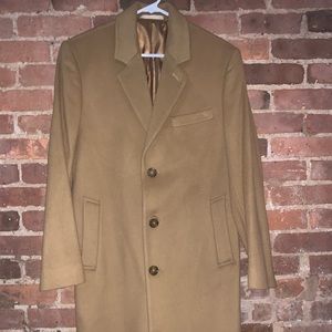 Men’s Michael Kors Camel Topcoat - 38S - NWOT
